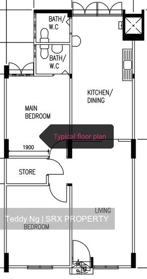 Blk 619 Bedok Reservoir Road (Bedok), HDB 3 Rooms #220758911